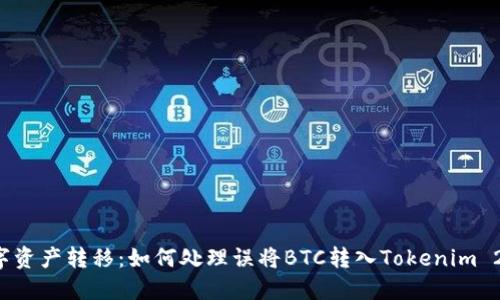意外的数字资产转移：如何处理误将BTC转入Tokenim 2.0的情况？
