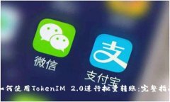 如何使用TokenIM 2.0进行批量转账：完整指南
