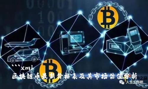 ```xml
区块链币最新价格表及其市场估值分析